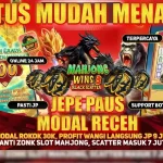Tips Bermain Slot Online Modal Receh Agar Menang
